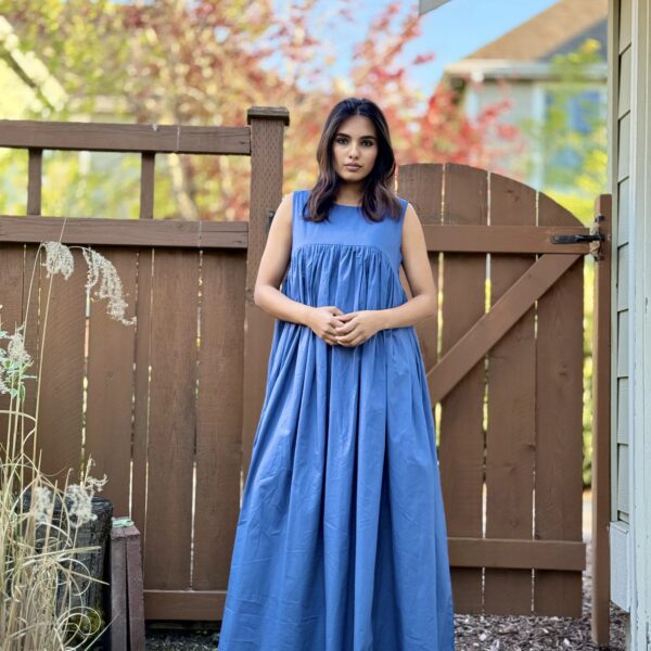 Women's Dress|Bohemian|Resort Wear|Summer|Maxi|Hand-dyed|Cotton